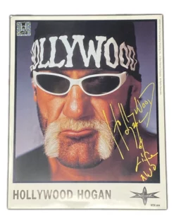 Hogan's Beach Shop AUTOGRAPHED POSTERS WCW Hollywood Hulk Hogan 8x10 Original