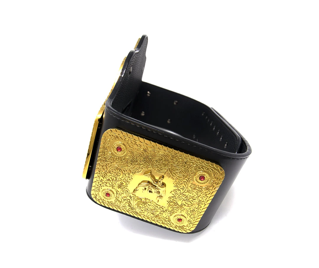 Hogan's Beach Shop Hollywood Hogan Signed WCW NWO Championship Title Belt Replica 4 Hogan's Beach Shop Hollywood Hogan Signed WCW NWO Championship Title Belt Replica