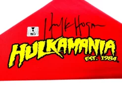 Hogan's Beach Shop Signed Hulkamania Bandana AUTOGRAPHED APPAREL