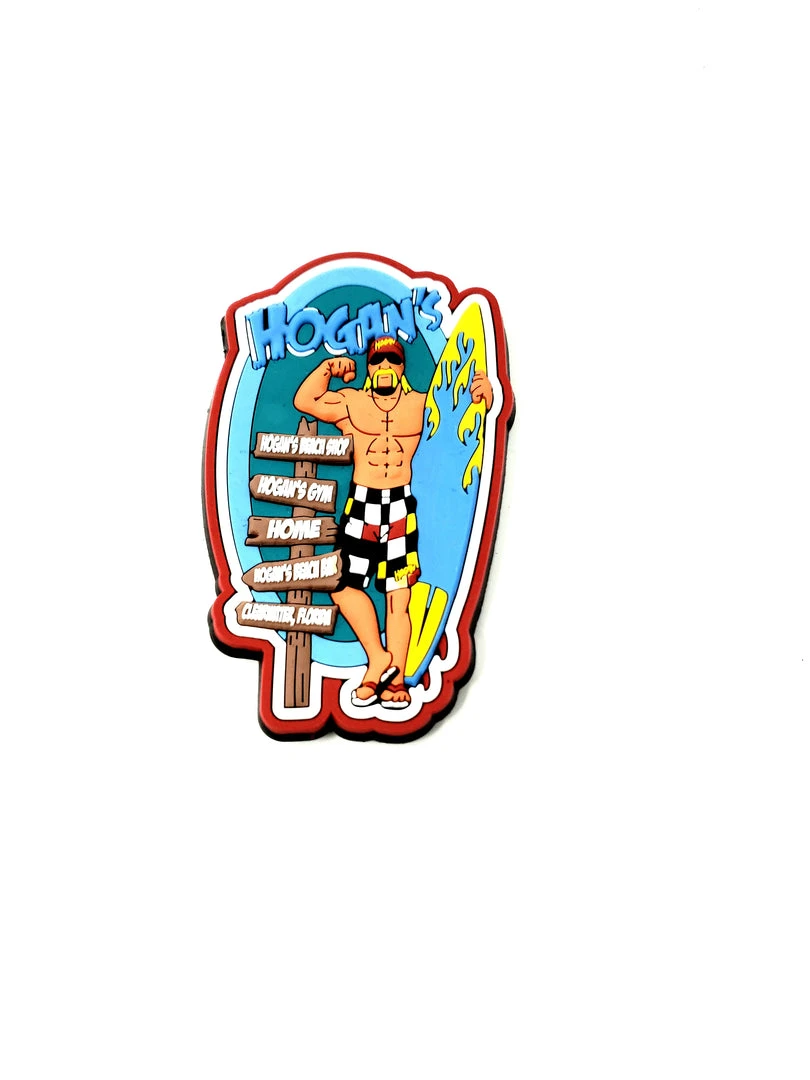 Hogan's Beach Shop Beach Bum Hulk Hogan Surf 3D Magnet SOUVENIRS 3 Hogan's Beach Shop Beach Bum Hulk Hogan Surf 3D Magnet SOUVENIRS