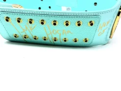 Hogan's Beach Shop WWE Replica Signed Blue Winged Eagle Championship Title Belt 9 Hogan's Beach Shop WWE Replica Signed Blue Winged Eagle Championship Title Belt