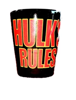 Hulk Hogan's Wrestling Shop Hulk's Rules Shot Glass