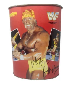 Hogan's Beach Shop WWF Hulk Hogan & Ultimate Warrior Trash Can