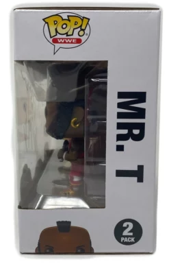 Hogan's Beach Shop - Hulk Hogan & Mr. T, Hulkamania 2 Pack, Yellow Amazon Exclusive (51720) Signed Funko Pop! WWE AUTOGRAPHED TOYS & FIGURES