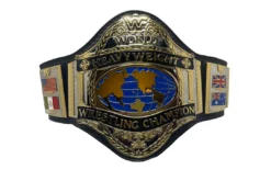 Hogan's Beach Shop REPLICA BELTS WORLD HEAVY WEIGHT HOGAN 1986 BELT IN 4MM ZINC SIGNED