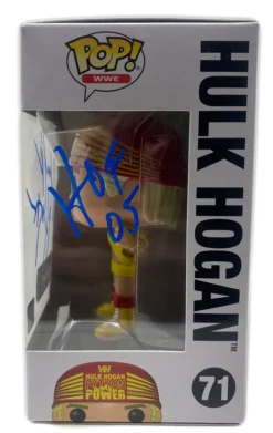 Hogan's Beach Shop Python Power Funko Pop Signed In Blue