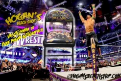 Hogan's Beach Shop AUTOGRAPHED MEDIA Wrestlemania 30 Hulk Hogan Signed Seat