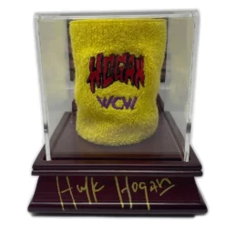 Hogan's Beach Shop SIGNED WcW Ring Worn "Super Rare" Hulk Hogan Wristband