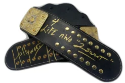 Hogan's Beach Shop 2 Tone WCW Big Gold Hulk Hogan Signed