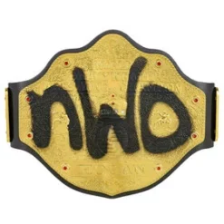 Hogan's Beach Shop Signed NWO Hollywood Hogan "Signature Series" Championship Replica Title AUTOGRAPHED TITLE BELTS