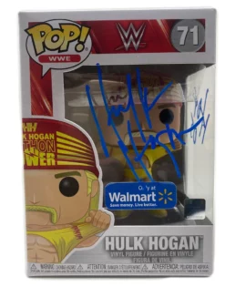 Hogan's Beach Shop Python Power Funko Pop Signed In Blue