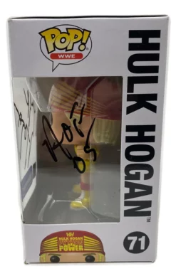 Hogan's Beach Shop Python Power Funko Pop Signed In Black!!