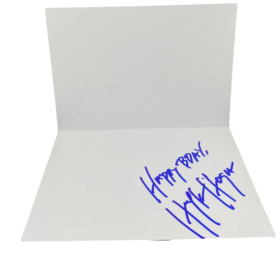 Hogan's Beach Shop Birthday Card Signed 4 Hogan's Beach Shop Birthday Card Signed