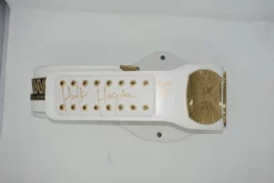 Hogan's Beach Shop Signed WWE White Winged Eagle Replica Belt 7 Hogan's Beach Shop Signed WWE White Winged Eagle Replica Belt