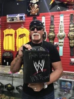 Hogan's Beach Shop Hulk Hogan Signed WWE Turnbuckle
