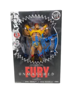 Hogan's Beach Shop Hulk Hogan Signed Unmatched Fury Figure