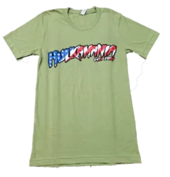 Hogan's Beach Shop CLOTHING Green Flag Hulkamania Tee