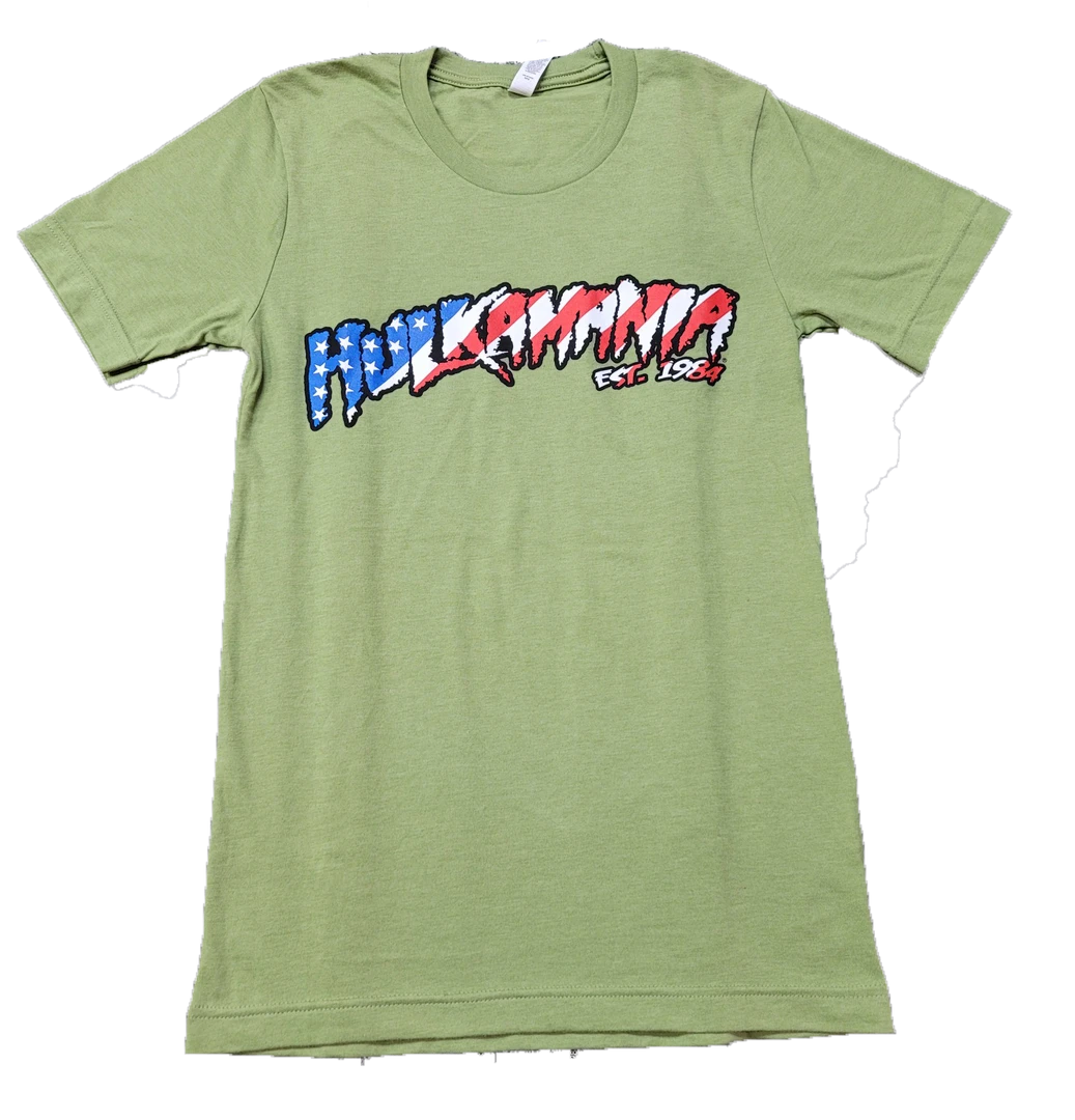 Hogan's Beach Shop CLOTHING Green Flag Hulkamania Tee 3 Hogan's Beach Shop CLOTHING Green Flag Hulkamania Tee