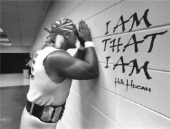 Hogan's Beach Shop Hulk Hogan Pray Poster