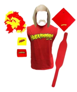 Hogan's Beach Shop Hulkamania Complete Costume Adult CLOTHING