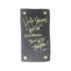 Hogan's Beach Shop Hulk Hogan Signed WWE Turnbuckle