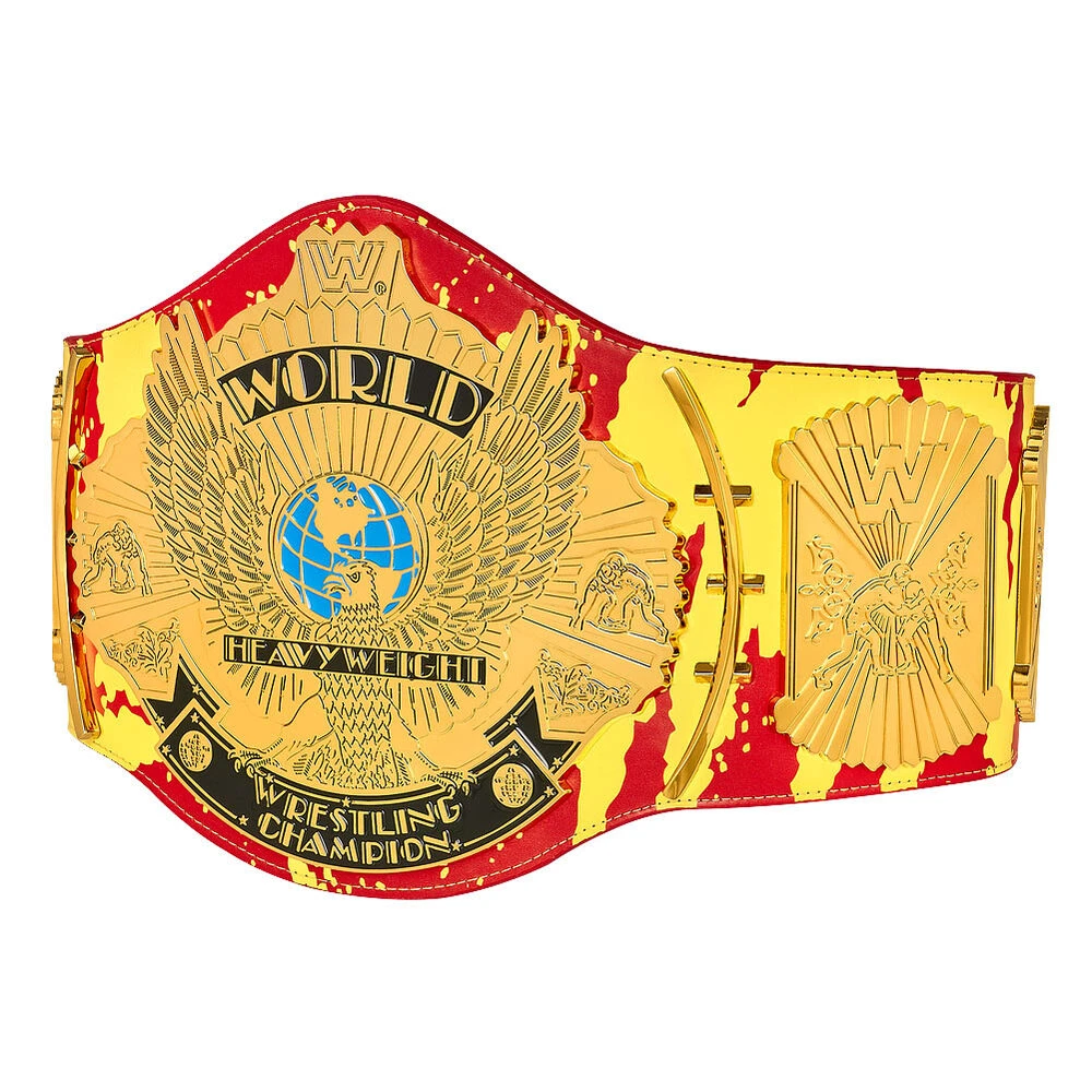 Hogan's Beach Shop BELTS Hulk Hogan "Hulkamania" Signature Series Championship Replica Title 6 Hogan's Beach Shop BELTS Hulk Hogan "Hulkamania" Signature Series Championship Replica Title