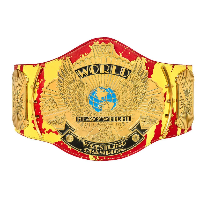 Hogan's Beach Shop BELTS Hulk Hogan "Hulkamania" Signature Series Championship Replica Title 3 Hogan's Beach Shop BELTS Hulk Hogan "Hulkamania" Signature Series Championship Replica Title