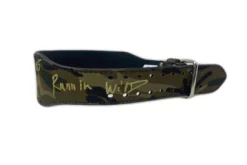 Hogan's Beach Shop Camo Hulkamania Weightbelt Signed (M) AUTOGRAPHED WEIGHT BELTS