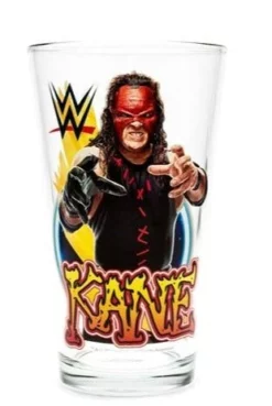 Hogan's Beach Shop Kane WWE Pint Glass HOUSEWARES