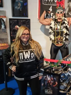 Hogan's Beach Shop NWO Vintage Black/White Chalk Line Jacket COLD WEATHER