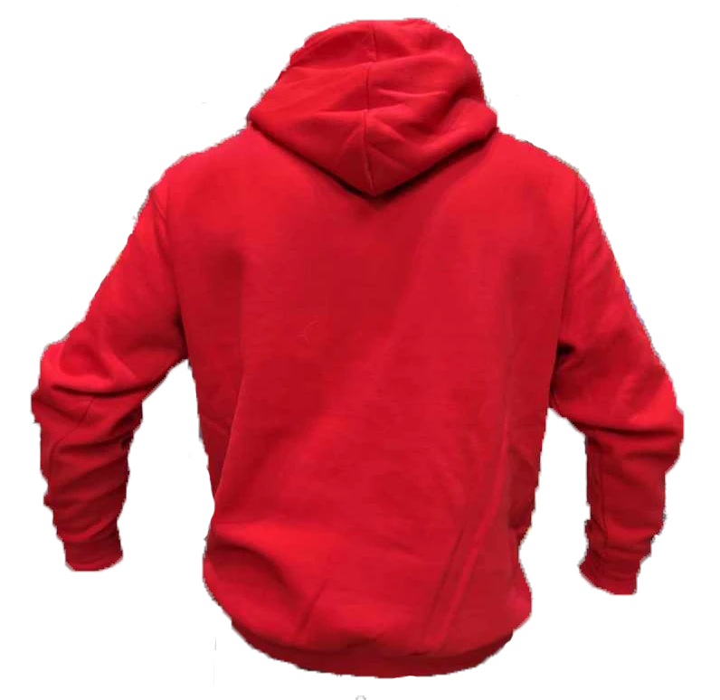 Hogan's Beach Shop COLD WEATHER Red Hulkamania Hoodie 4 Hogan's Beach Shop COLD WEATHER Red Hulkamania Hoodie