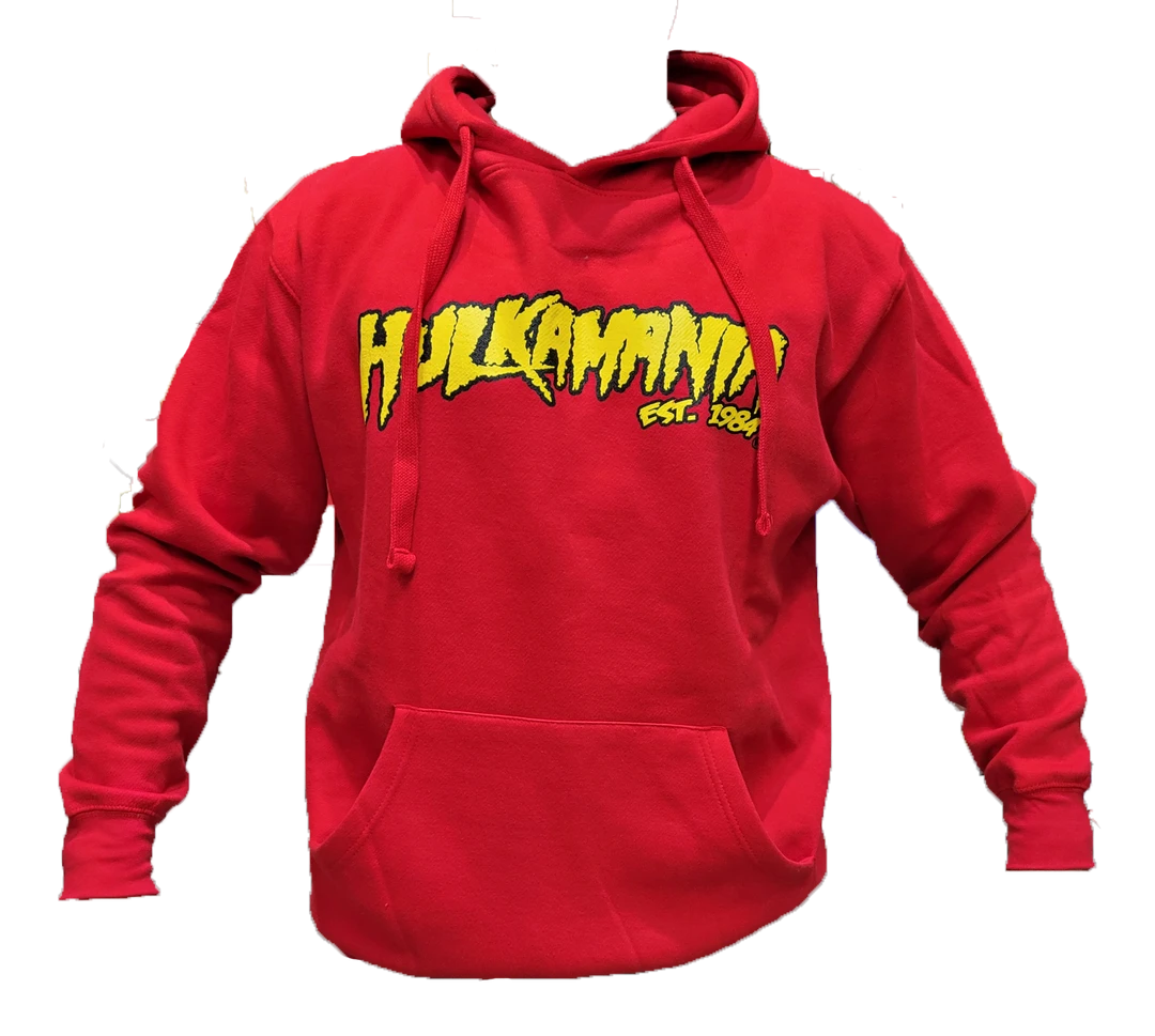 Hogan's Beach Shop COLD WEATHER Red Hulkamania Hoodie 3 Hogan's Beach Shop COLD WEATHER Red Hulkamania Hoodie