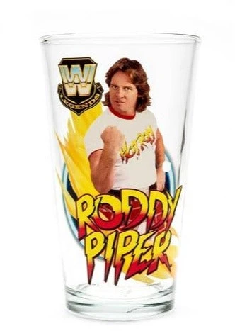 Hogan's Beach Shop HOUSEWARES Roddy Piper WWE Pint Glass 3 Hogan's Beach Shop HOUSEWARES Roddy Piper WWE Pint Glass