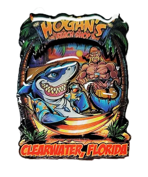 Hogan's Beach Shop SOUVENIRS 3D Shark Hammock Wood Magnet 3 Hogan's Beach Shop SOUVENIRS 3D Shark Hammock Wood Magnet