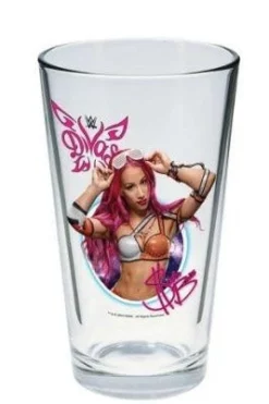 Hogan's Beach Shop HOUSEWARES Sasha Banks WWE Pint Glass