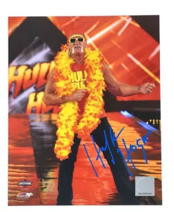 Hogan's Beach Shop Hulk Hogan Signed Hogan Boa Photo AUTOGRAPHED PHOTOS