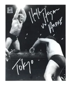 Hogan's Beach Shop Hulk Hogan Signed Hogan IWGP Photo AUTOGRAPHED PHOTOS