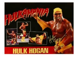 Hogan's Beach Shop Hulk Hogan Signed Collage Photo AUTOGRAPHED PHOTOS