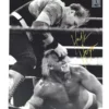 Hogan's Beach Shop Hulk Hogan Signed Sgt. Slaughter And Hogan Photo AUTOGRAPHED PHOTOS