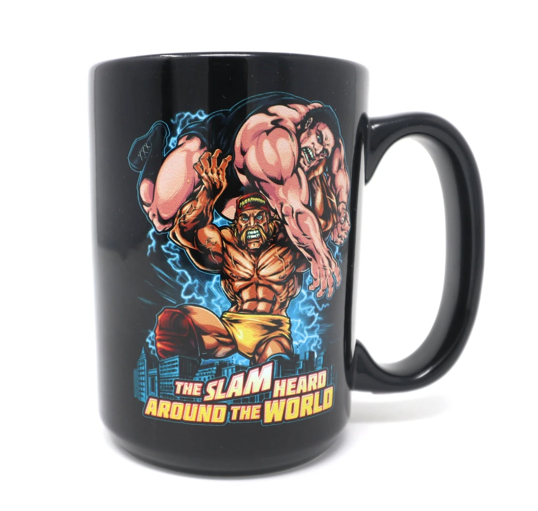 Hogan's Beach Shop Andre Slam 15oz Ceramic Mug 3 Hogan's Beach Shop Andre Slam 15oz Ceramic Mug