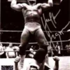 Hogan's Beach Shop Hulk Hogan Signed Nick Bockwinkel Defeat 8x10 Photo AUTOGRAPHED PHOTOS
