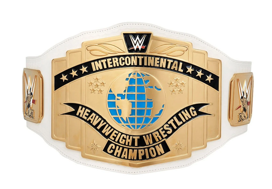 Hogan's Beach Shop White WWE Intercontinental Championship Commemorative Title Belt BELTS 3 Hogan's Beach Shop White WWE Intercontinental Championship Commemorative Title Belt BELTS
