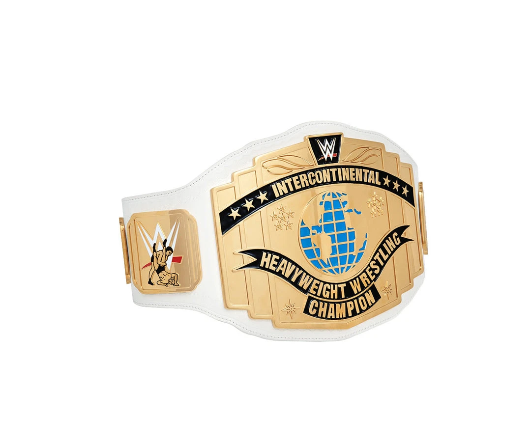 Hogan's Beach Shop White WWE Intercontinental Championship Commemorative Title Belt BELTS 5 Hogan's Beach Shop White WWE Intercontinental Championship Commemorative Title Belt BELTS