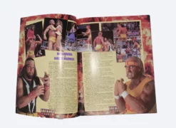 Hogan's Beach Shop AUTOGRAPHED MEDIA Hulk Hogan Wrestlemania V Program