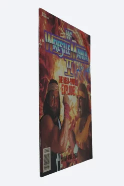 Hogan's Beach Shop AUTOGRAPHED MEDIA Hulk Hogan Wrestlemania V Program