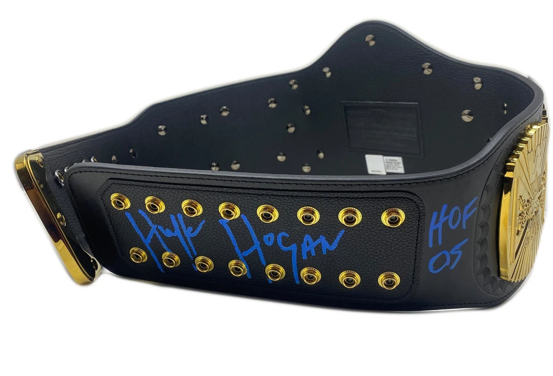 Hogan's Beach Shop Hulk Hogan Signed WWE Winged Eagle Replica Belt W Free Signed 8x10 BELTS 3 Hogan's Beach Shop Hulk Hogan Signed WWE Winged Eagle Replica Belt W Free Signed 8x10 BELTS