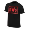 Hogan's Beach Shop NWo Wolf Pac Black & Red T-Shirt CLOTHING