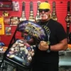 Hogan's Beach Shop Hulk Hogan Signed Wrestlemania XXX Chair
