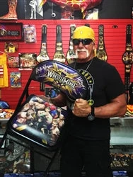 Hogan's Beach Shop Hulk Hogan Signed Wrestlemania XXX Chair