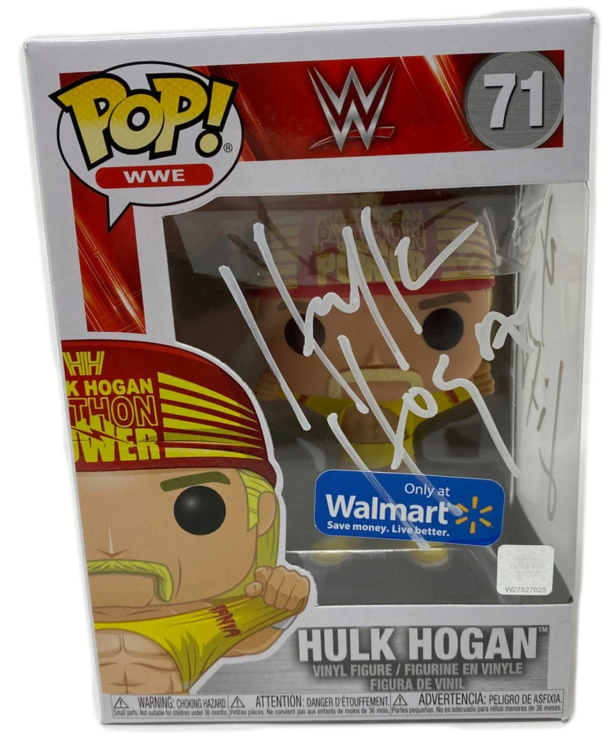 Hogan's Beach Shop Python Power Funko Pop Signed In White 3 Hogan's Beach Shop Python Power Funko Pop Signed In White